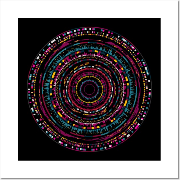 genome circles 5 Wall Art by craftdesktop